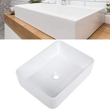 Forniture da bagno per lavabo in ceramica bianca per lavabo da bagno indossabili per bagno per hotel