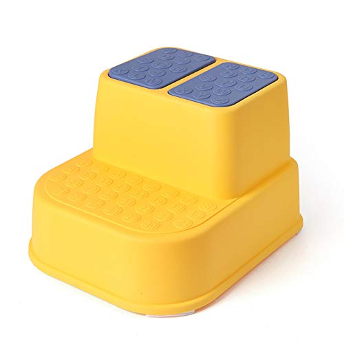 Niduo Bear Steping Sgabello Sgabello da Bagno Bagno Sgabello per Servizi Igienici Anti Slip Gomma, Cucina Sgabello per Il Bambino per Banco per Allenamento E Utilizzo Multifunzione,Blu