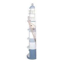 Home Gadgets Mobile Legno Mensola Faro Blu 139 cm