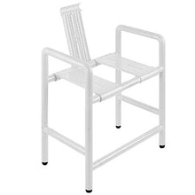 AGWa Bagno Sgabelli Strumento medico - Montaggio libero/doccia Sgabello Panchina/Con Anti-Slip gomma Consigli/per la sicurezza e la stabilità,bianca