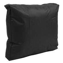 Yagosodee Fodera per Letto Pieghevole Fodera per Mobili Impermeabile Antipolvere per Uso Giardino Esterno (Nero)