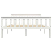 FAMIROSA Giroletto con 4 Cassetti Bianco in Massello di Pino 140x200 cm-0429