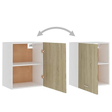 vidaXL Armadio Sospeso Rovere Sonoma 50x31x60 cm in Truciolato