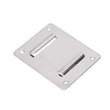 Alomejor pesca in acciaio INOX scatola porta ombrello, alta resistenza regolabile ombrello staffa supporto base