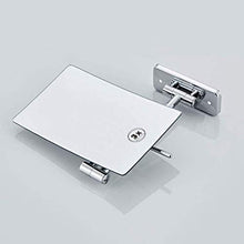 MTXJ Specchio Ingranditore da Parete X3 e Specchio Piatto, Girevole 360 °, Allungabile e Finitura Cromata per Bagno, Spa, Hotel Specchietto da Trucco