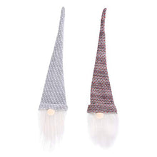 Angoily 2 Pezzi GNOME Bottiglia Toppers Cappello di Babbo Natale Vino Bottiglia Toppers Natale Argenteria Titolare Xmas Stoviglie Titolare per La Cena di Festa Decorazioni da Tavola