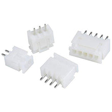 Lecimo Set di terminali per terminali 560PCS XH2.54 Set Bianco + Argento