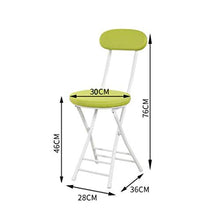 Sedie Pieghevoli 2 Pezzi Sgabello Pieghevole, Sgabello da Bar Con Schienale, Pieghevole Piccolo Sgabello Rotondo Portatile per Casa, Cucina, Patio, Giardino Pieghevoli Ufficio ( Color : Pink )