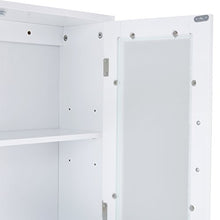 DREAMADE Mobile Scaffale sopra Toilette Armadio Alto per Lavatrice da Bagno in MDP Salvaspazio, Bianco
