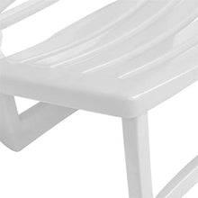 BIGTO - Sedia da Giardino reclinabile in plastica