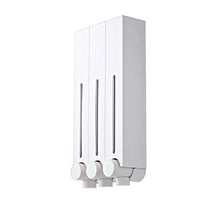 16LYP 3 Camera Doccia Dispenser a Parete Pompa Dispenser di Sapone for Lavello, Sapone Bagno Schiuma Double Triple Chrome (Color : Chrome, Size : 34oz)