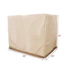 WINOMO Coperchio di Protezione per Altalena Sedia Resistente alla Polvere di Acqua per Altalena Protezione Aliante da Giardino Accessorio per Sedia Amaca per Negozio di Casa