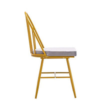 Sedute multifunzionali, Iron Pranzo Sedia da pranzo Arc Cuscino posteriore 4 pezzi Set Sedie da pranzo Sedie da pranzo Sedie da esterno per portico, a bordo piscina, patio, giardino, balcone, cortile,