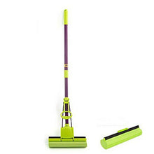 SSAYY Spray Mop Mop di Spugna Assorbente/Aste di Acciaio al Carbonio/Mop di Spugna di Acqua di Compressione/Mop di Cotone per Colla di Compressione