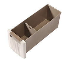 Feixunfan - Cassettiera con cassetti autoportanti, colore: bianco, dimensioni: 18 x 45 x 7,5 cm