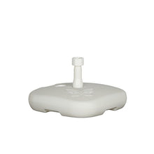 Anni Plastica Papillon 10000 Ombrellone Supporto per Parasol Pole 20 l 18-32 mm di diametro in polietilene bianco