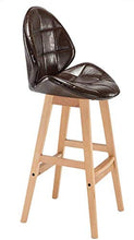 BDLYZ Yxsd Multifunzione in Legno Bar Stool Bar Stool casa Spessa Antiscivolo Impermeabile Casuale duplice Uso (Color : B)