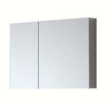 Armadietti a specchio Da Bagno in Acciaio Inossidabile Specchio da Bagno A Parete con Ripiano Bagno (Color : Silver, Size : 60 * 60 * 13cm)