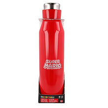 Bottiglia D'acqua In Acciaio Inossidabile - Borrace Termica Diabolo - 580 ml Super Mario