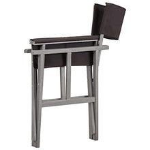 Festnight Sedia da Regista Pieghevole in Legno Massello di Teak da Giardino/Patio/Balcone per Esterno 55 x 56 x 88 cm