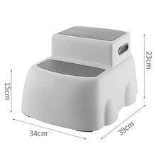 Niduo Bear Sgabello Doppio Passo per I più Piccoli, Toilette Sgabello Poggiapiedi, Divertimento Bagno Servizi Igienici Cassaforte E Antiscivolo Bagni da Cucina,Rosa
