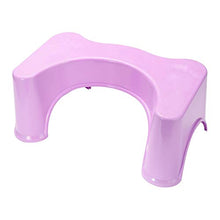 Fenteer Multiuso Piede Step Up Sgabello Cucina di Casa I Bambini di Plastica Scaletta WC 40x26x17cm - Rosa