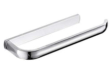 Flybath Anello Asciugamano Anelli Portasciugamani Aperto Portasciugamani in Ottone Lucido Finitura Argento Cromato a Parete