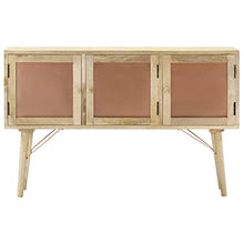 vidaXL Legno Massello di Mango Credenza Madia Mobile Armadietto Armadio Mobiletto Alto Portaoggetti Cassa Cassapanca Mobili 118x35x75 cm