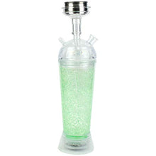 GSYH Creativo Shisha, Acrilico Narghilè Bar Tubo Shisha con Luce per Il Partito di Sala (Senza nicotina),Verde