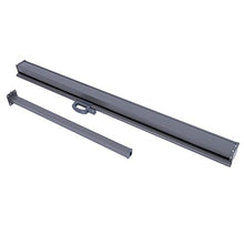 YCSD Tendalino Laterale per Patio Terrazzo Tenda A Vela Parasole Vele Parasole da Giardino (160 X 318 Cm, Grigio Scuro)