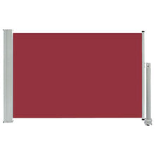 Festnight Tenda da Sole Laterale per Patio, Tende da Sole Paravento Laterale 60x300 cm Rossa