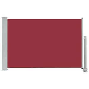 Festnight Tenda da Sole Laterale per Patio, Tende da Sole Paravento Laterale 60x300 cm Rossa