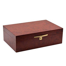 BINGFANG-W Teak Legno Carta Mellow Cedar humidor in Legno Cigar Humidor
