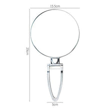 Skysep Specchio su Due Lati,Ingrandimento 1X/2X,Specchio Pieghevole per Il Trucco con Supporto Portatile,Palmare Specchio-Specchio per Il Trucco da Tavolo/Specchio da Viaggio