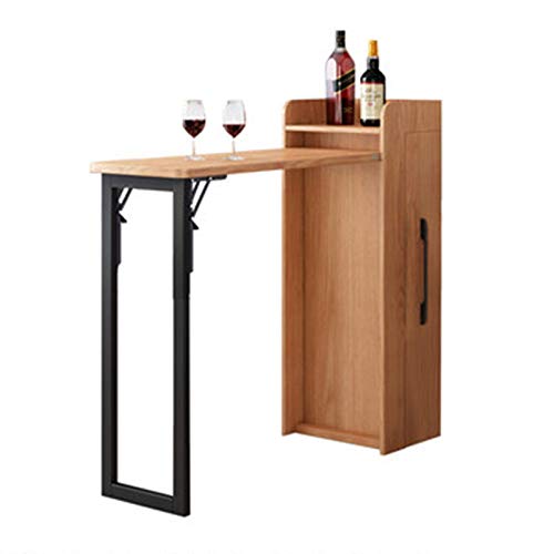 Tavoli da Pub Tavolo del Bar Nordico Home Pieghevole Pieghevole Telescopico Cabinetto per Vino Multifunzionale Soggiorno Soggiorno Soggiorno Piccolo Bar Adatto A Ristoranti E Bar