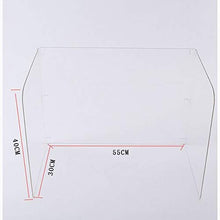 XER Sneeze Guardia Scudo, Portable Folding Screen Protettivo, Separè Studente Desktop, divisore di Schermo di Sicurezza per Aula, Tavolo, Ufficio