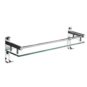 NHLBD Mensola da Bagno, mensola portaoggetti - Bagno Rack, Compatto Rack di stoccaggio rettangolari for Cucina partizione da Bagno (Dimensioni: 60cm) (Size : 50cm)