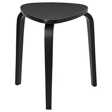 DiscountSeller KYRRE Sgabello nero, 42 x 48 x 45 cm resistente e facile da curare. Sgabelli e panchine. Sedie. Mobili Ambiente.
