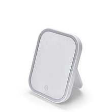 Lo Specchio a LED ha portato Lo Specchio per Il Trucco 28 Lampada a LED Perline Luce Morbida dimmerazione Continua Ricarica con Design a Staffa Pieghevole