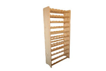Scaffale porta bottiglie di vino in legno, per 77 bottiglie rw-3 – 77 145 x 72 x 26.5 porta vino in bottiglia scaffali