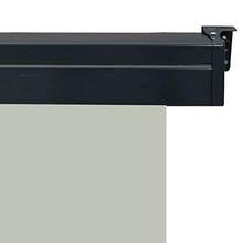 vidaXL Tenda Laterale per Terrazzo 120x250 cm Grigia