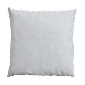 Qush - Cuscino da esterno Sunbrella Silver Grey, idrorepellente, non scolorisce, resistente alle macchie, resistente alla muffa, cuscino decorativo per salotto da giardino