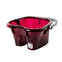 Secchio di plastica Portatile pediluvio barile pediluvio barile Domestico pediluvio rialzato Bacino di plastica,A