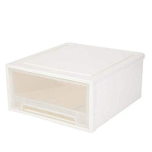 Contenitori impilabili,Scatole di immagazzinaggio del Guardaroba dell'organizzatore del cassetto di plastica,Cesto portaoggetti Make-up Organizzatore Trasparente Multi-Cassetto,42.3 x 45.5 x 20.5cm
