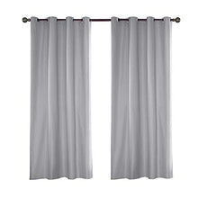 ele ELEOPTION, Tenda Impermeabile per Esterni con Occhielli per Portico Anteriore, Pergola, Cabana, Patio Coperto, Gazebo, Dock e Casa in Spiaggia (137 x 213cm, Grigio Chiaro)