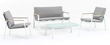 My_garden Salottino Orlando Set Sofa, Bianco
