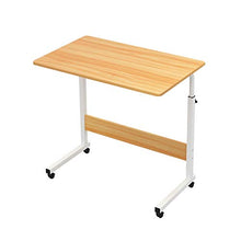 SXGKY Laptop Desk 80 * 40CM Tabella del Computer Portatile Registrabile Ruota Laptop Divano-Letto Pavimento Side Table può Essere Sollevato in Piedi Desk Scrivania Portatile FF (Color : C)