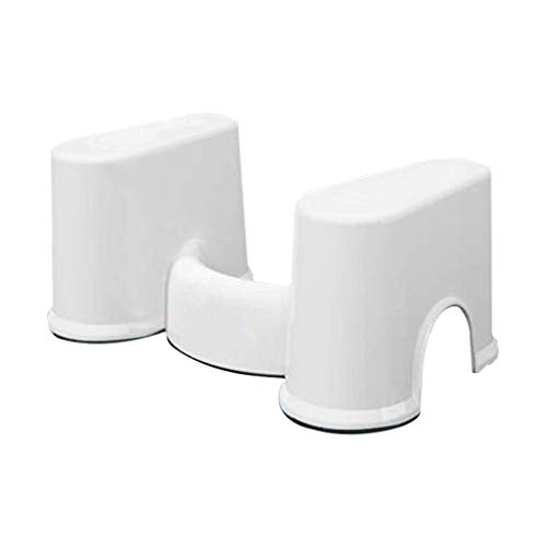 FSFF Sgabello da Toilette da Bagno per Donna Incinta/Sgabello da Toilette in plastica addensante per Bagno Sgabello/poggiapiedi per Adulti/Pouf per Uso Domestico, Pouf da Cucina Pesanti da