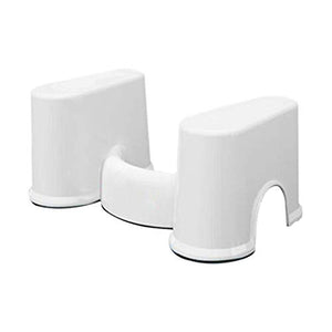 FSFF Sgabello da Toilette da Bagno per Donna Incinta/Sgabello da Toilette in plastica addensante per Bagno Sgabello/poggiapiedi per Adulti/Pouf per Uso Domestico, Pouf da Cucina Pesanti da