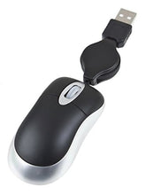 SaySure - USB Optical Scroll Retractable Slim Mouse for Laptop PC